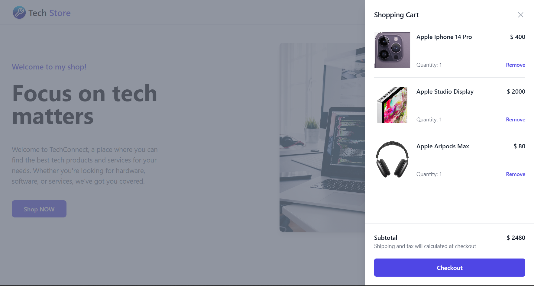 TechStore - Remix Ecommerce